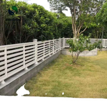 Aluminum Slat Fence Residential Metal fence